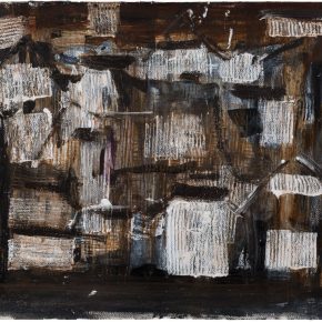 46 Liu Shangying, Changshu 54, charcoal, acrylic and oil on paper, 39 x 54 cm, 2016