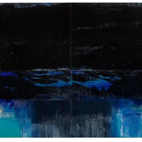 83 Liu Shangying, Lake Manasarovar 7, oil on canvas, 270 x 400 cm, 2013