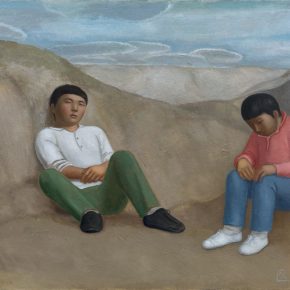 02 Duan Jianwei, Taking a Rest, oil on canvas, 130 × 160 cm, 2016