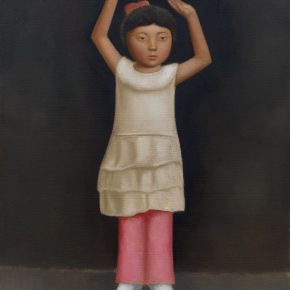 08 Duan Jianwei, Dancing, oil on canvas, 135 × 100 cm, 2014