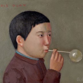 10 Duan Jianwei, Blowing a Bubble, 46 x 54 cm, 2013