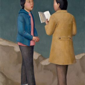 11 Duan Jianwei, Singing, oil on canvas, 160 x 120 cm, 2013