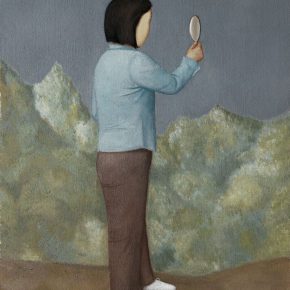 16 Duan Jianwei, Mirror, oil on canvas, 135 x 110 cm, 2012