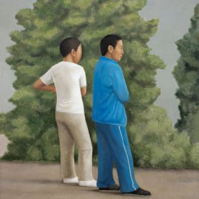 17 Duan Jianwei, Two Teenagers, 160 x 130 cm, 2013