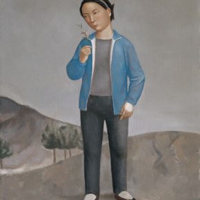 22 Duan Jianwei, A Girl, 130 x 110 cm, 2012