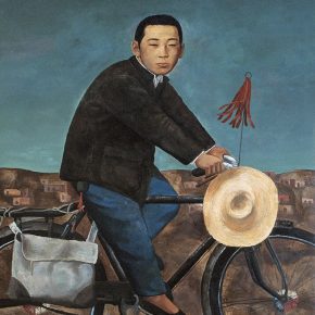 36 Duan Jianwei, Handicraft No.1, oil on canvas, 160 x 115 cm, 1993