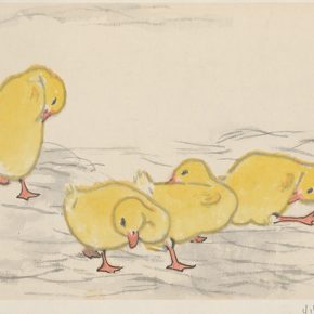 Li Hu, Ducklings, 1970s