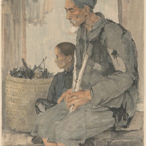 Li Hu, Poor Father and Son, 1946