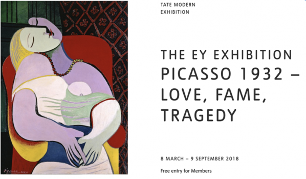 Picasso Be Natural: The Journey of Pablo Picasso’s Solo Exhibitions in China 01 Picasso 1932 – Love Fame Tragedy 598x349 - Picasso Be Natural: The Journey of Pablo Picasso’s Solo Exhibitions in China
